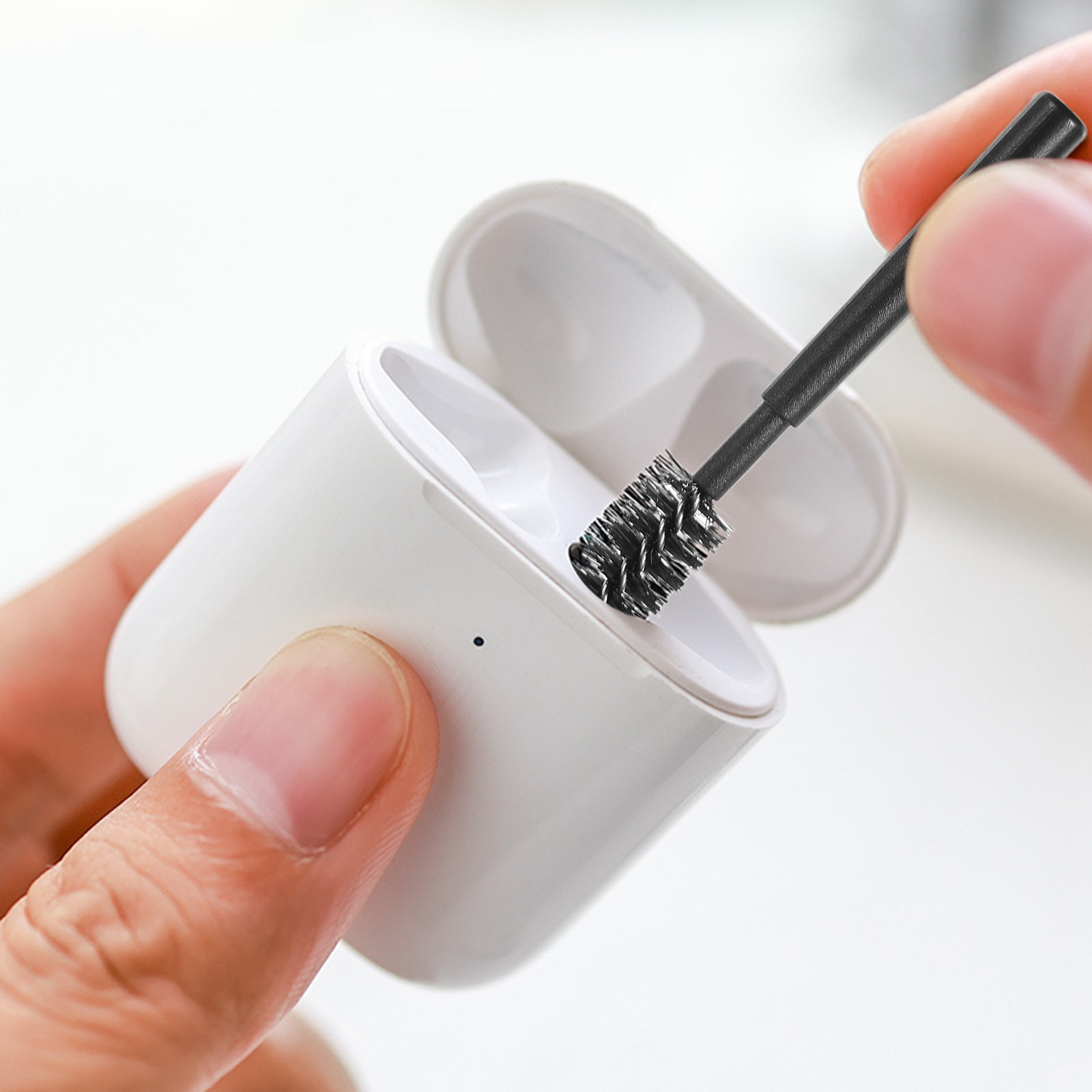 12個入りイヤホンケースクリーニングブラシ 高品質ミニサイズ - Earbuds Charging Case のレビューと価格