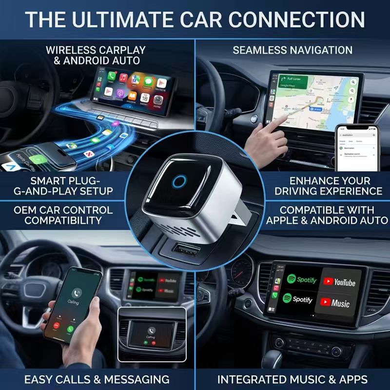 DRNVIYNC 2 in1 有線接続を無線化するCarPl - Bluetooth Adapter Receiver のレビューと価格