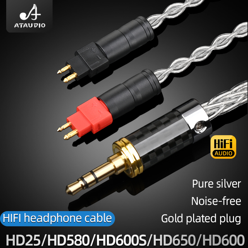 ATAUDIO HiFi 純銀 2.5mm 3.5mm XL - Sennheiser Headphone Hd 25 のレビューと価格