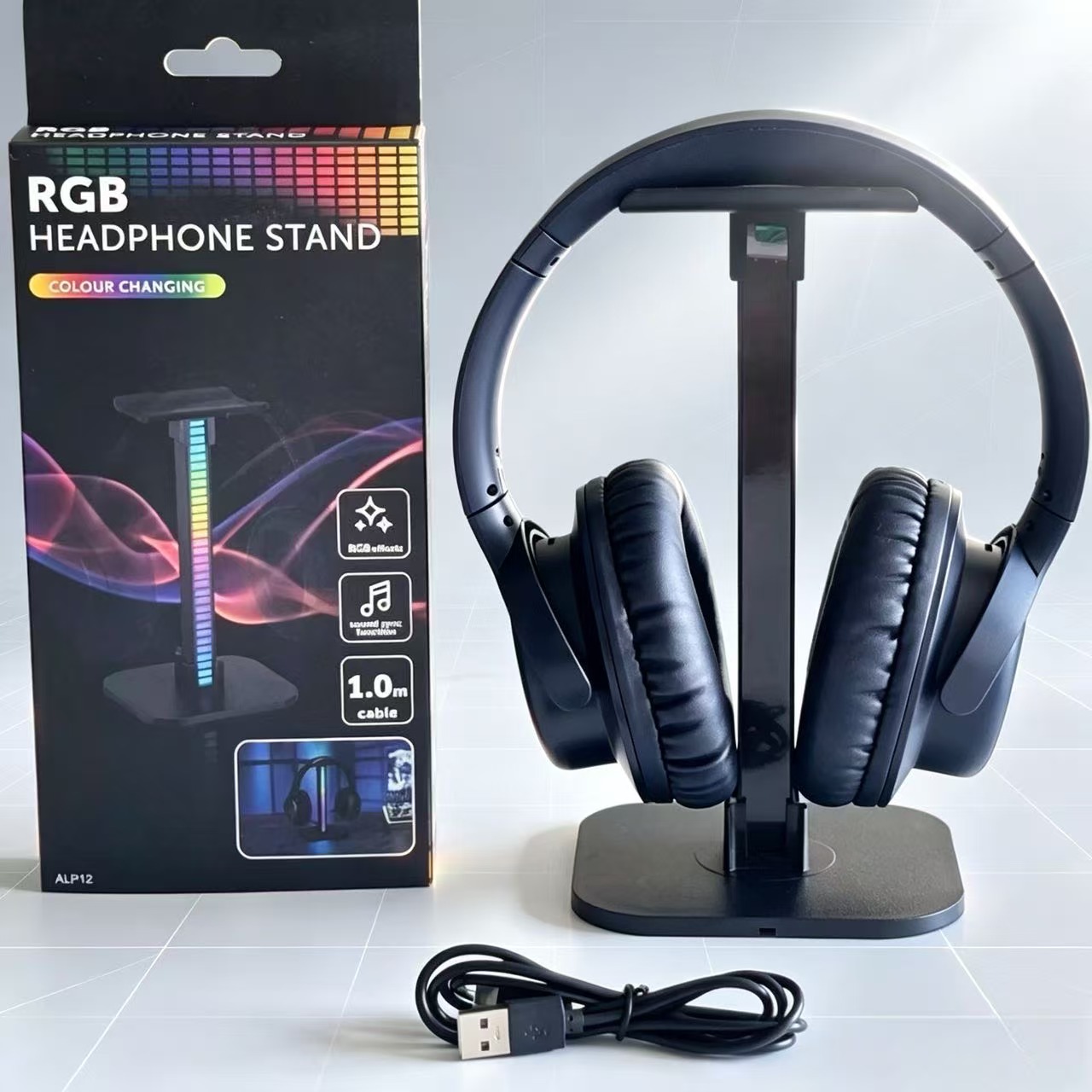 USBゲーミングヘッドホンスタンド RGBリズムライト付き  - Gaming Headset Rgb のレビューと価格