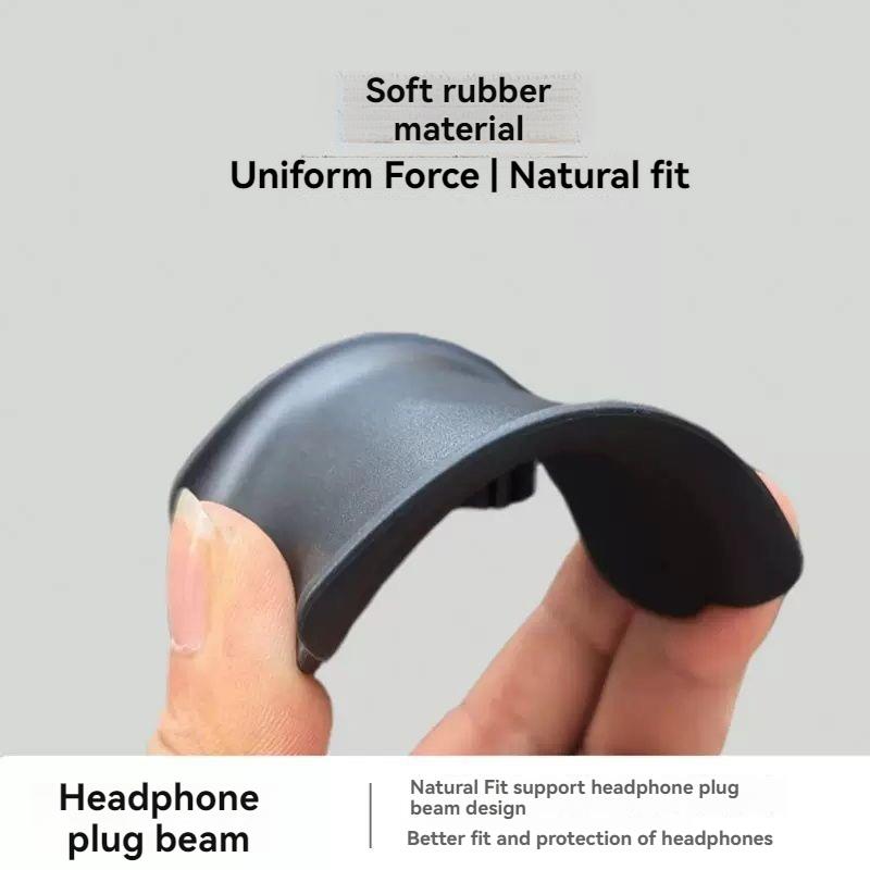 1個入りユニバーサルヘッドホンホルダー プラスチック製ヘッド - Headphone Stand Desk のレビューと価格