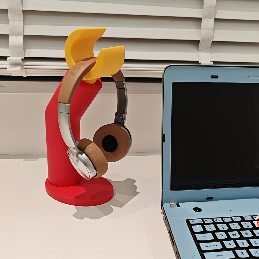 クリエイティブなヘッドホンスタンド デスクトップホルダー ユ - Headphone Stand Desk のレビューと価格