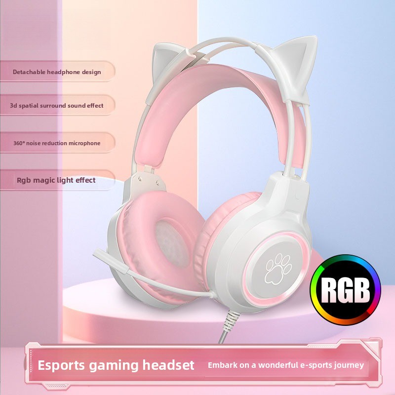 高解像度フレキシブルマイク付きRGBゲーミングイヤホン 3. - Gaming Headset Rgb のレビューと価格