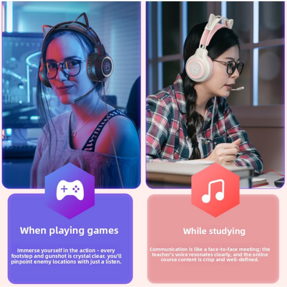 高解像度フレキシブルマイク付きRGBゲーミングイヤホン 3. - Gaming Headset Rgb のレビューと価格